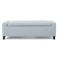 Elegant Tufted Velvet Chaise Lounge in Gray