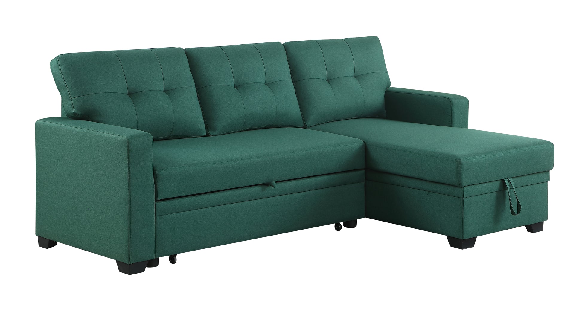 Elegant Velvet Sectional Sofa with Chaise Lounge USA