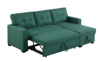 Elegant Velvet Sectional Sofa with Chaise Lounge USA