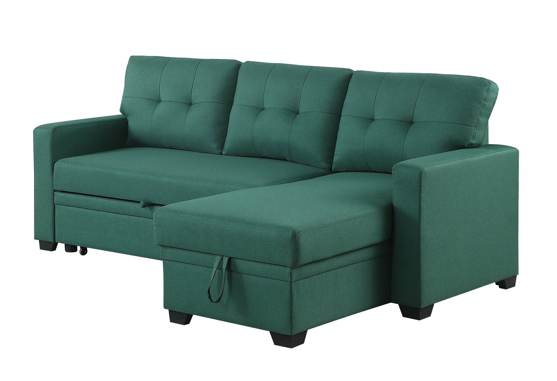 Elegant Velvet Sectional Sofa with Chaise Lounge USA