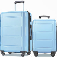 Expandable 2-Piece Hardside Spinner Luggage Set USA