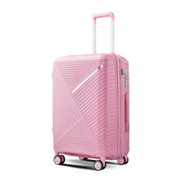 Expandable Lightweight Luggage Set in Stylish Pink USA