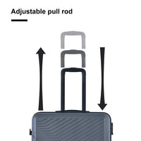 Furnistra 3-Piece Lightweight Travel Luggage Set with Spinner Wheels USA