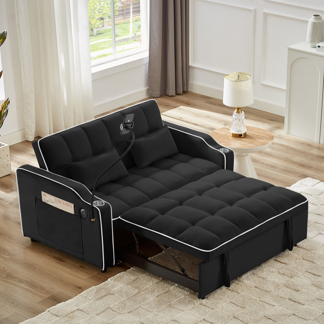 3-in-1 Convertible Sofa Bed