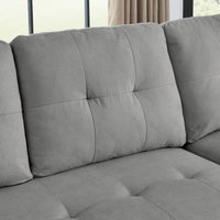 Furnistra Convertible Sofa Bed with Storage Chaise USA