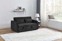 Furnistra Modern Convertible Sectional Sofa Bed with Storage Chaise USA