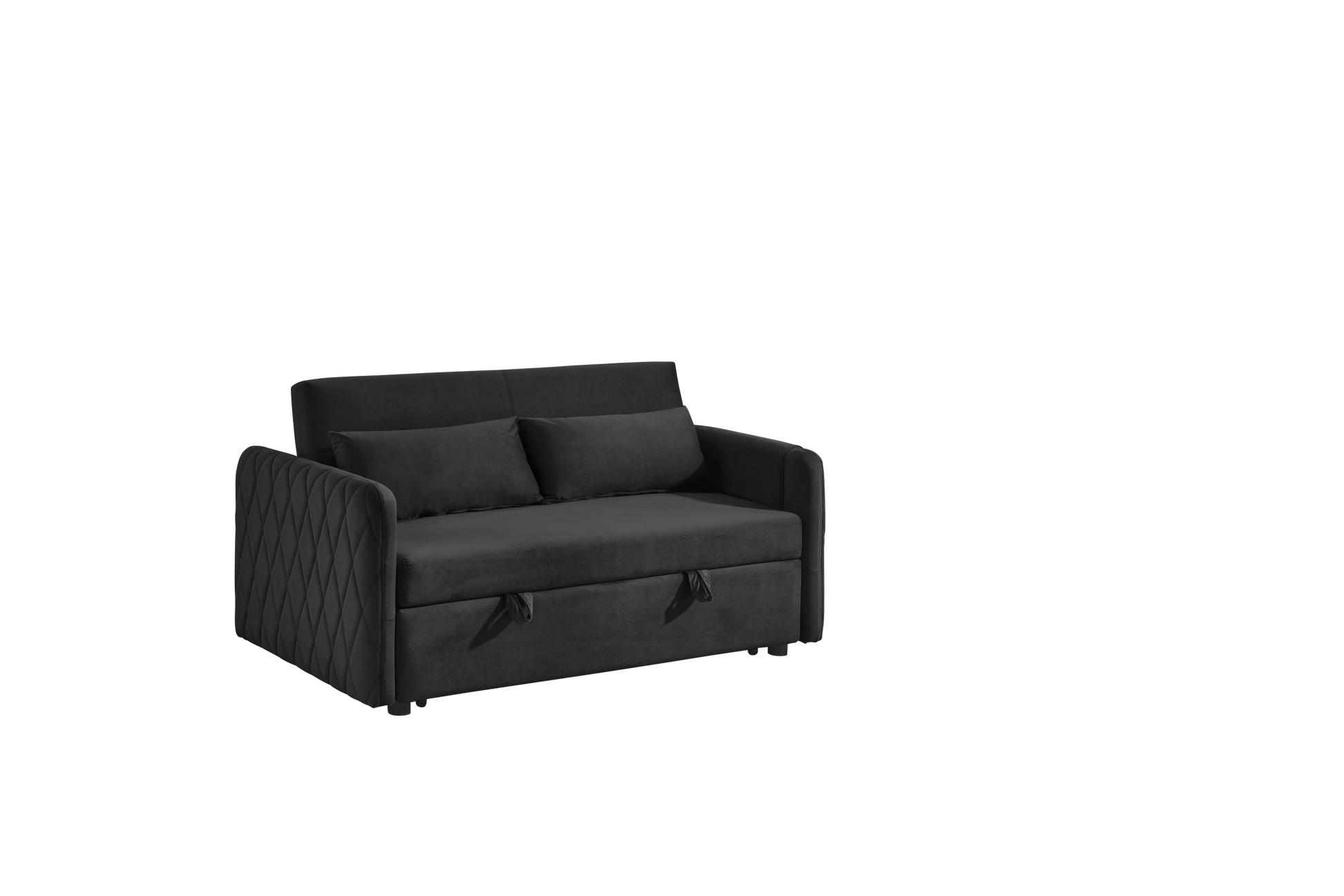 Furnistra Modern Convertible Sectional Sofa Bed with Storage Chaise USA