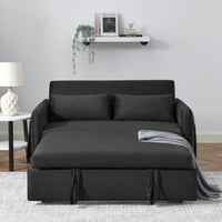 Furnistra Modern Convertible Sectional Sofa Bed with Storage Chaise USA