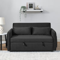 Furnistra Modern Convertible Sectional Sofa Bed with Storage Chaise USA