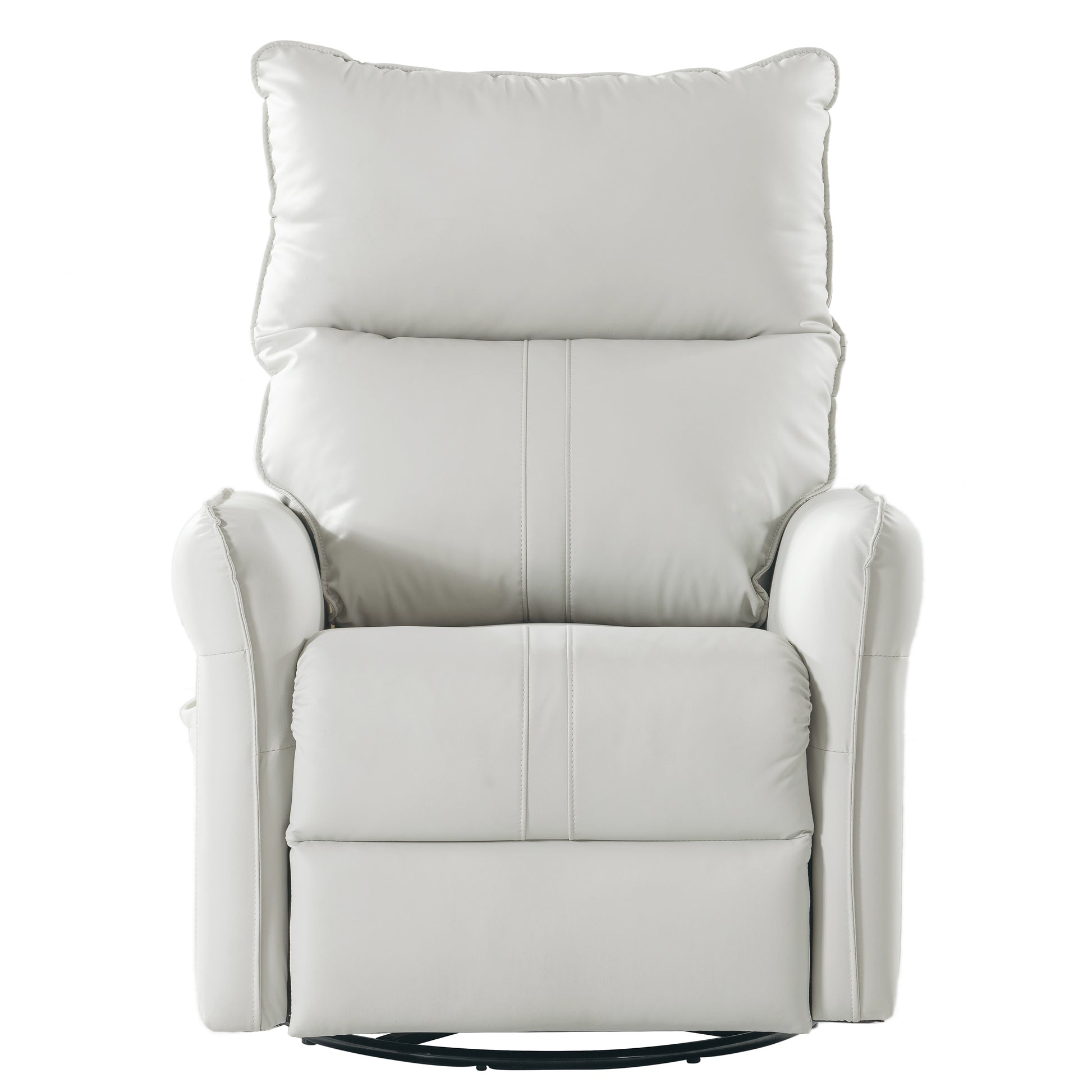 Furnistra Plush Recliner Chair - Comfortable Swivel Rocker for Living Room USA