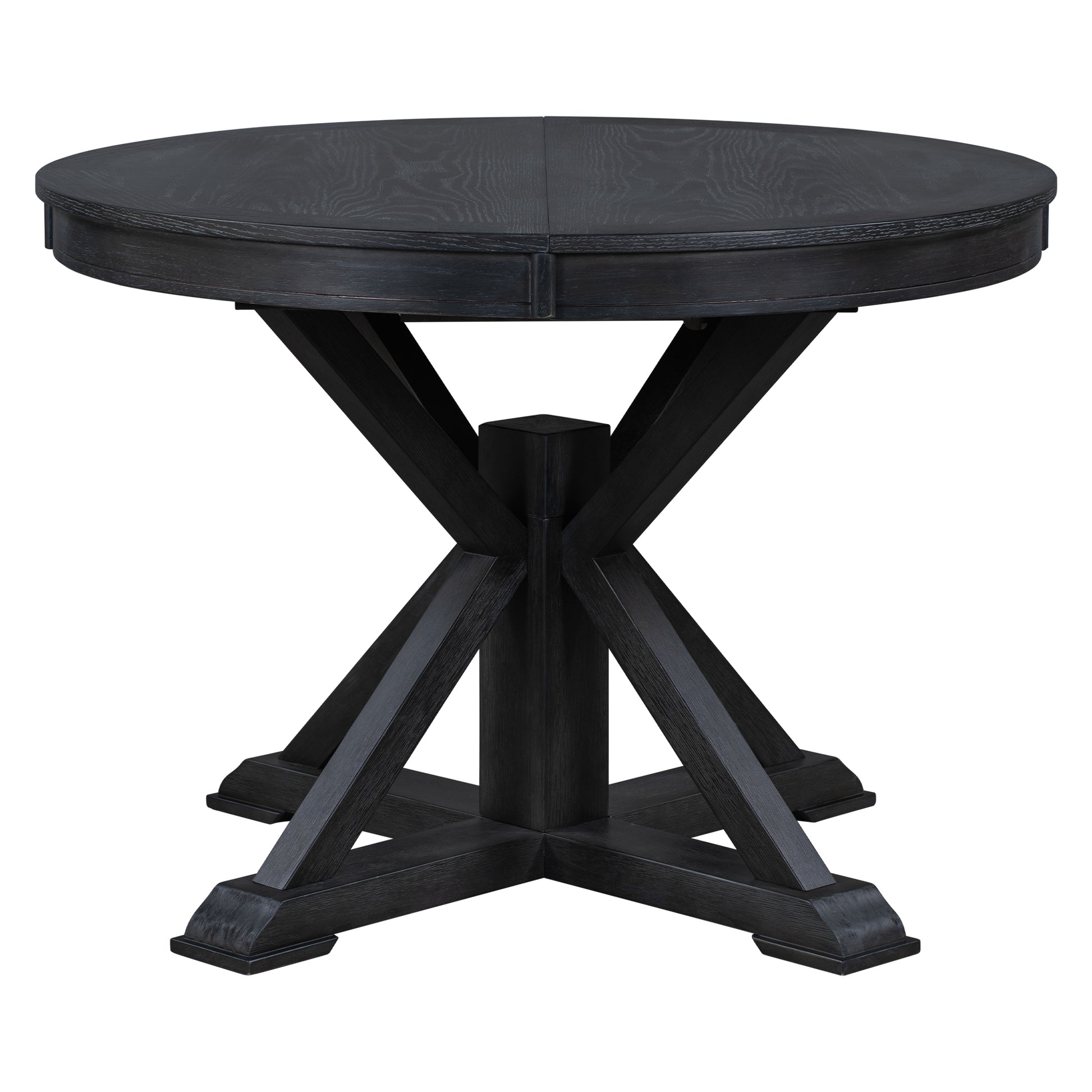 Furnistra Transitional Espresso Extendable Dining Table USA