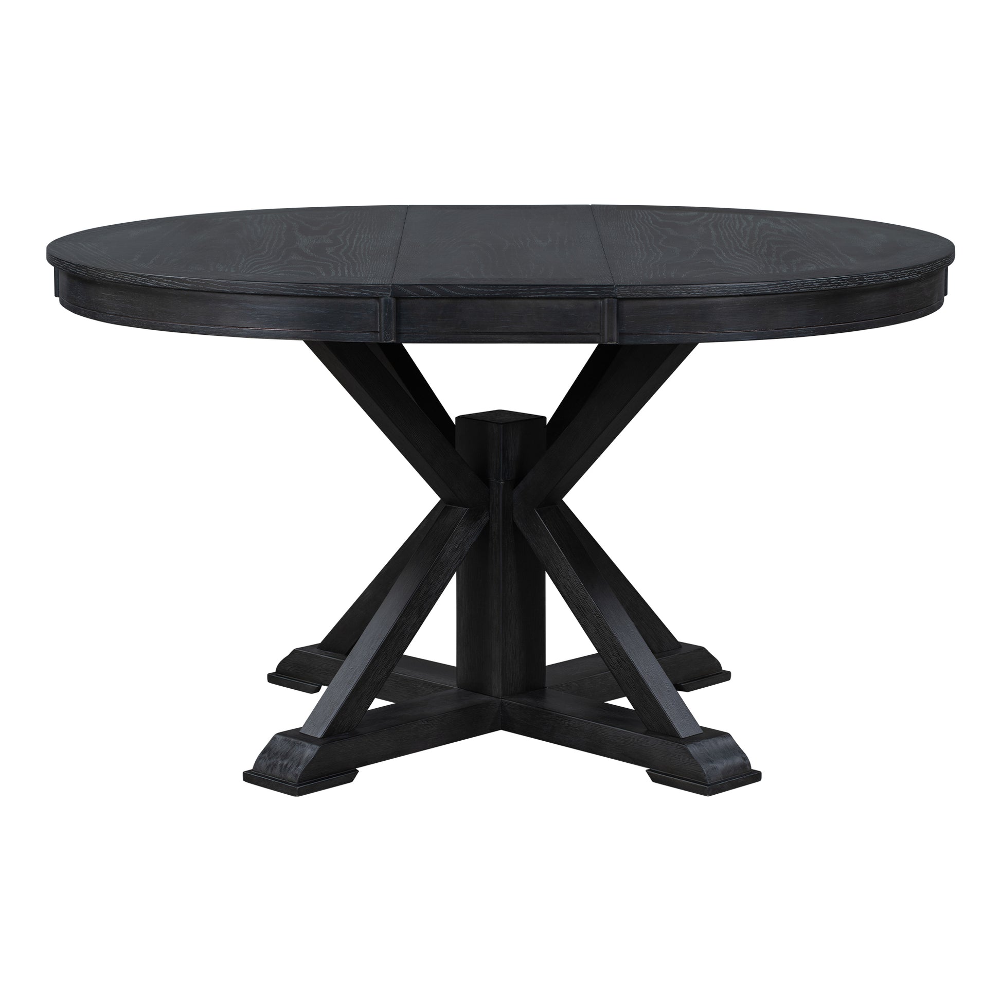 Furnistra Transitional Espresso Extendable Dining Table USA