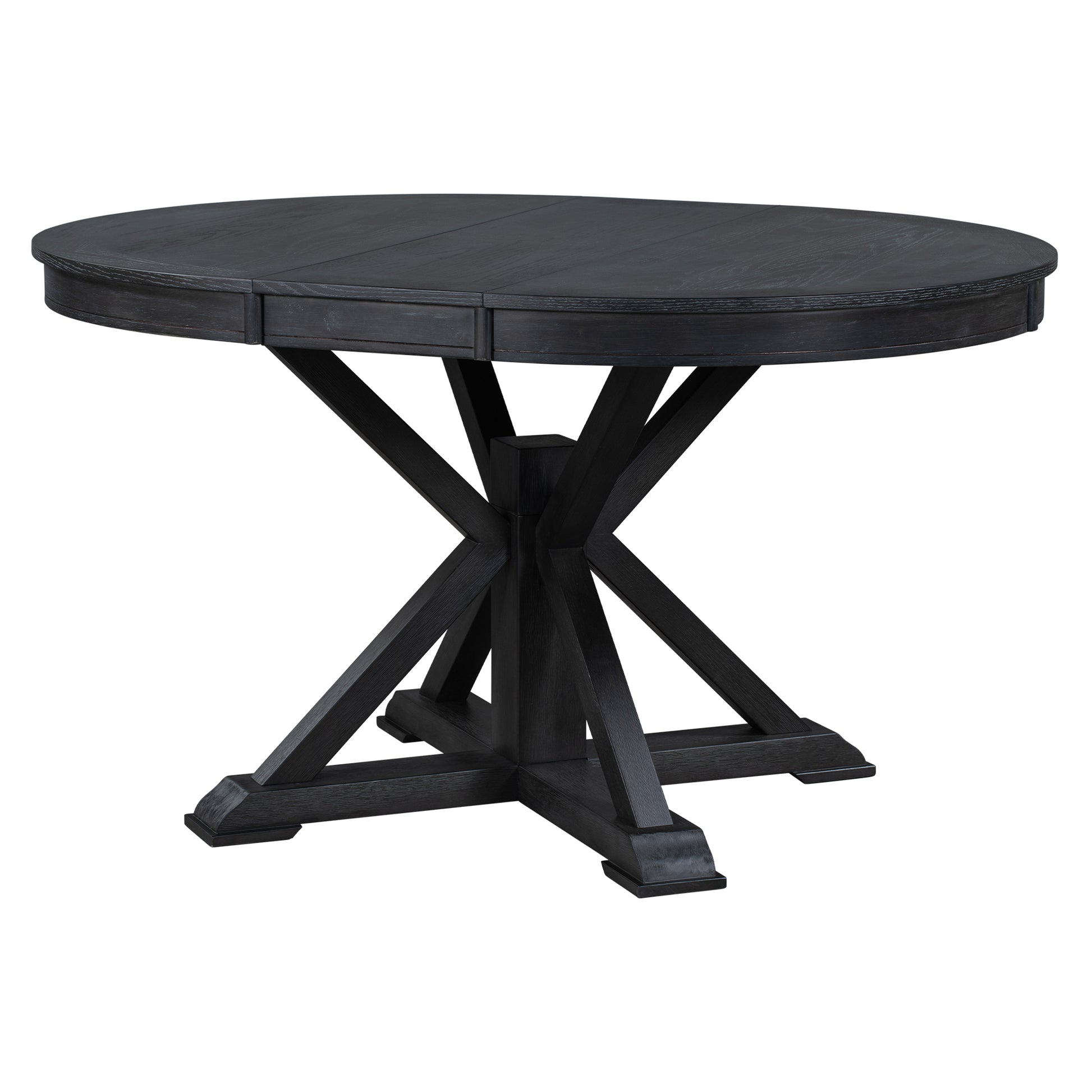 Furnistra Transitional Espresso Extendable Dining Table USA