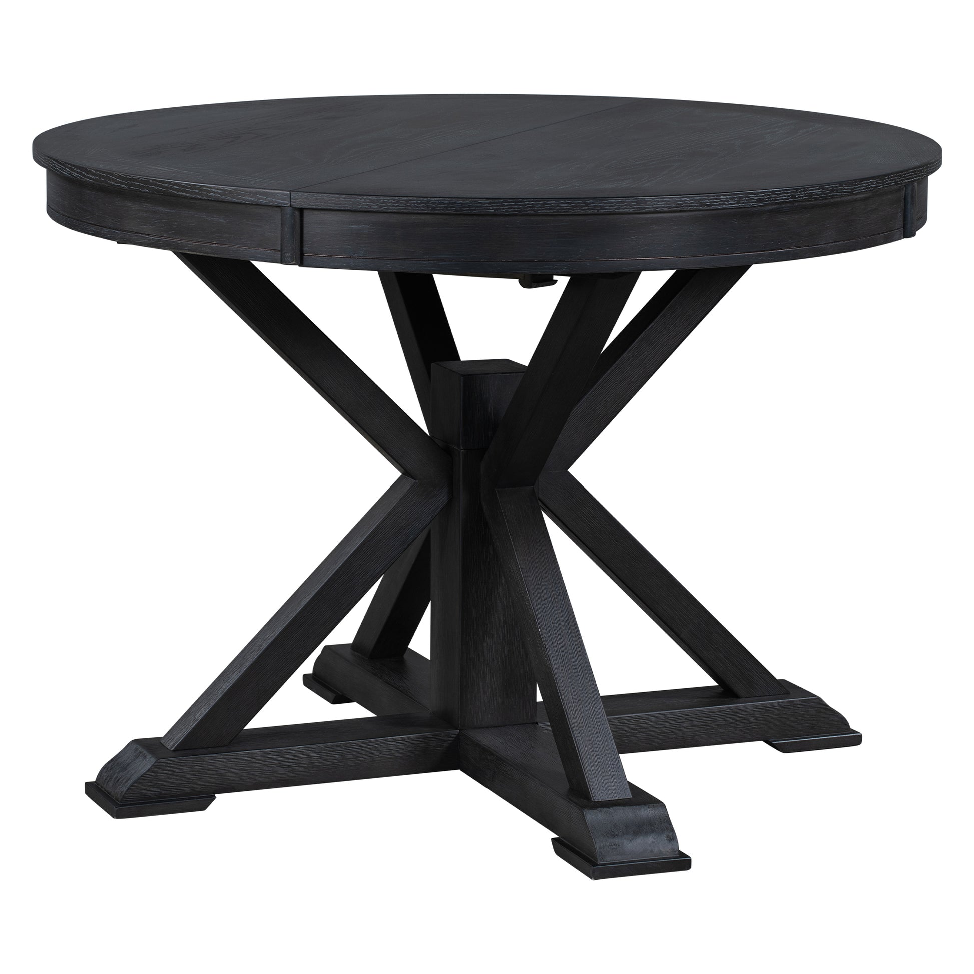 Furnistra Transitional Espresso Extendable Dining Table USA