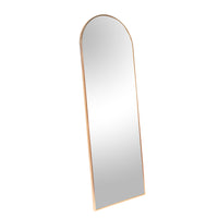 Gold Arch Stand Full Length Mirror - 65x22 Inch Decorative Wall Mirror USA