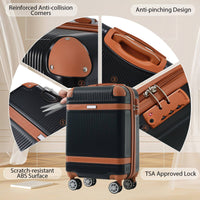 Hardshell Luggage Sets with Spinner Wheels and TSA Lock USA