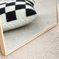 Light Oak Full Length Decorative Wall Mirror - 60 x 17.3 USA