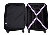 Lightweight Lavender Purple Hardside Spinner Luggage USA