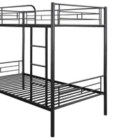 Metal Twin Over Twin Bunk Bed with Sturdy Frame- USA