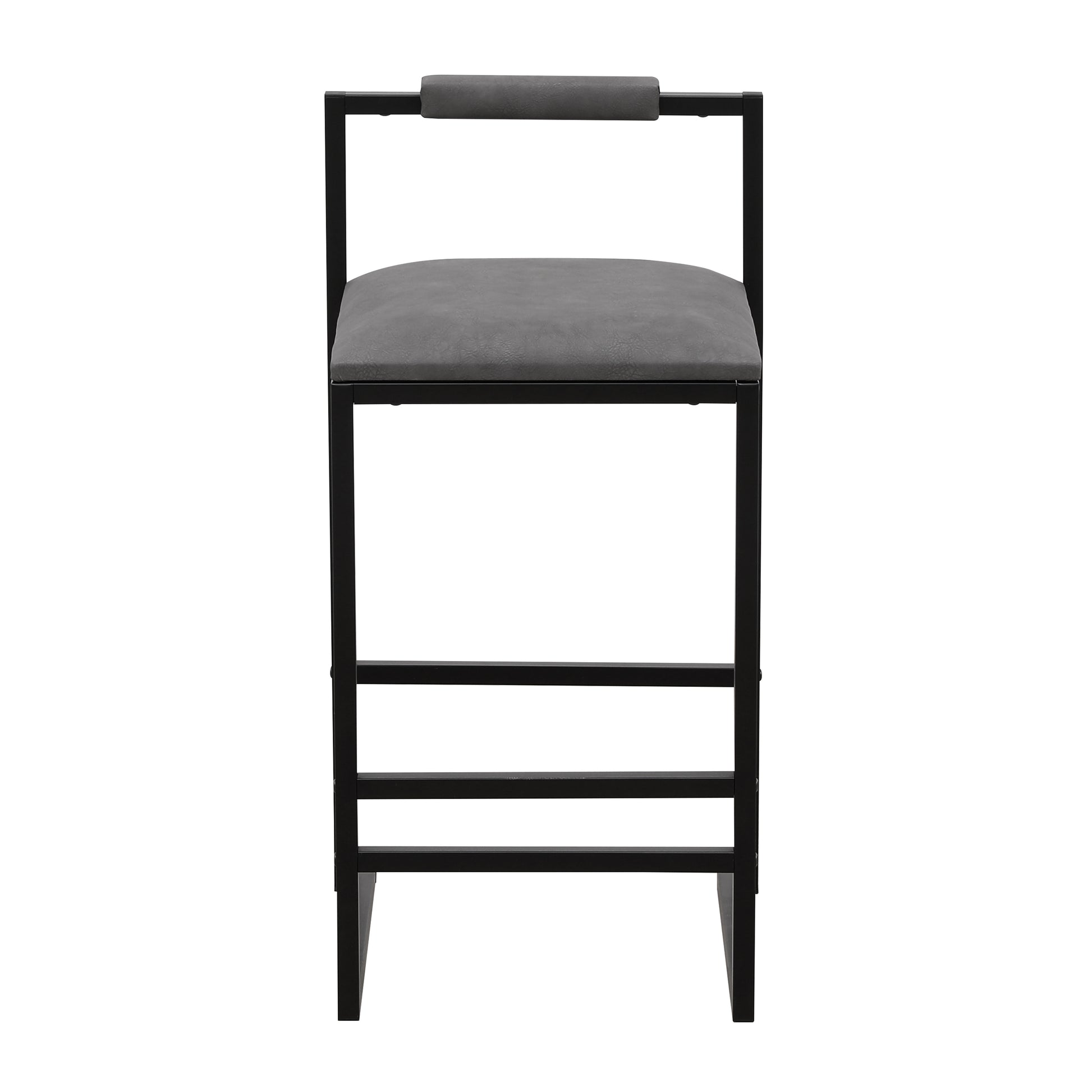 Modern Set of 3 Counter Height Bar Stools with Backrest USA