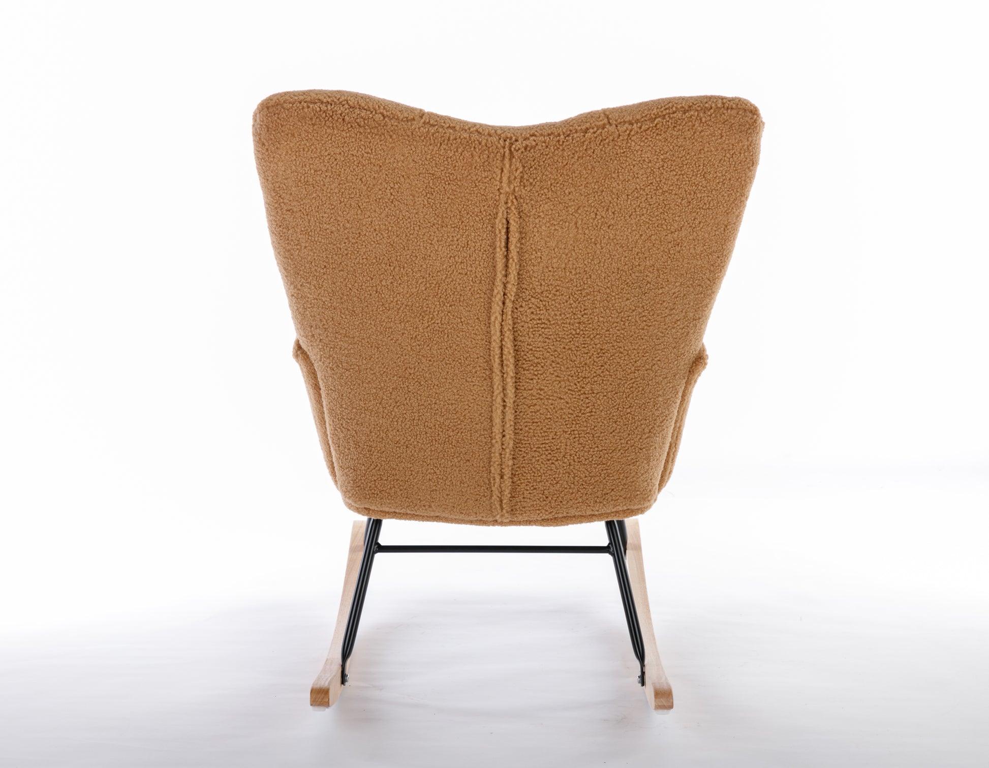 Plush Upholstered Retro Accent Chair with Tufted Design USA