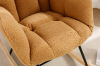 Plush Upholstered Retro Accent Chair with Tufted Design USA