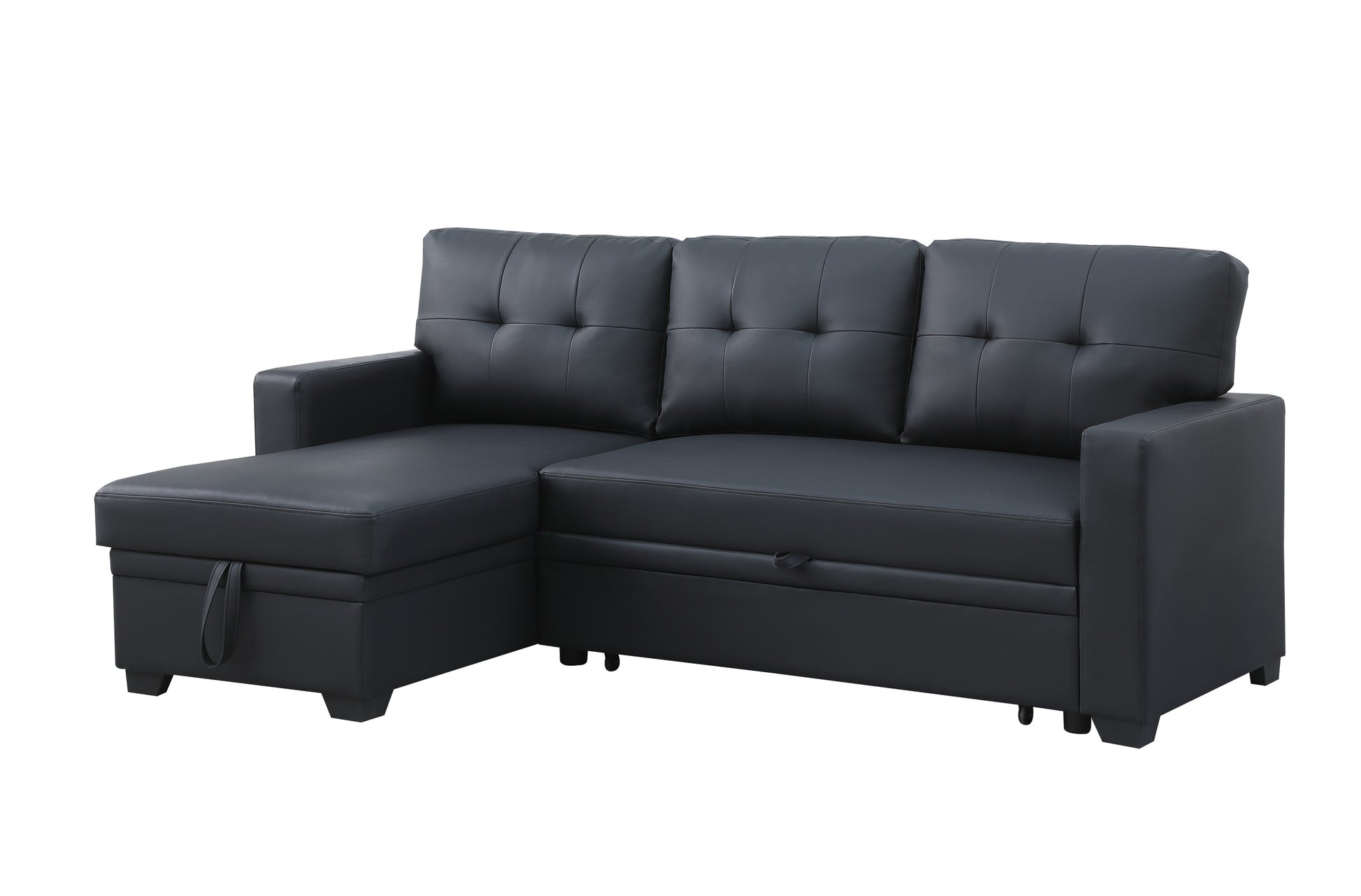 Plush Velvet Sectional Sofa with Chaise Lounge USA