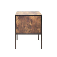 Set of 2 Rustic Industrial Nightstands by Furnistra