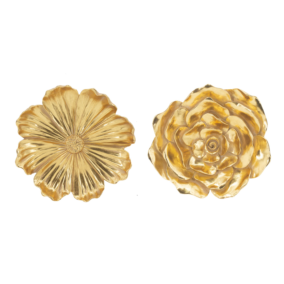 Stunning Gold Floral Wall Decor Set USA