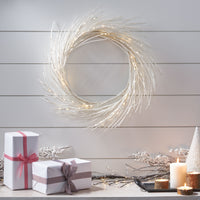 Stunning Illuminated Christmas Wreath with LED Lights USA