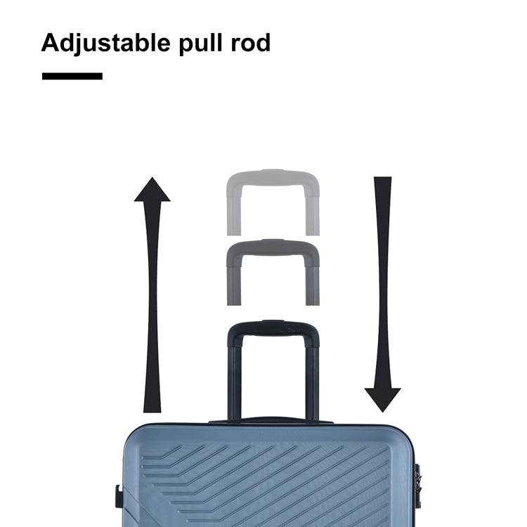 Stylish 3-Piece Lightweight Luggage Set with Spinner Wheels USA