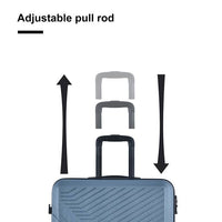 Stylish 3-Piece Lightweight Luggage Set with Spinner Wheels USA