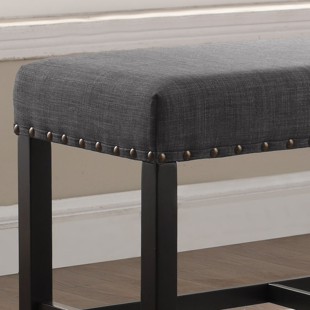 Stylish Furnistra Fabric Upholstered Dining Bench USA