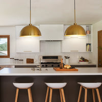 Stylish Modern Brass Pendant Lighting for Chic Kitchen USA