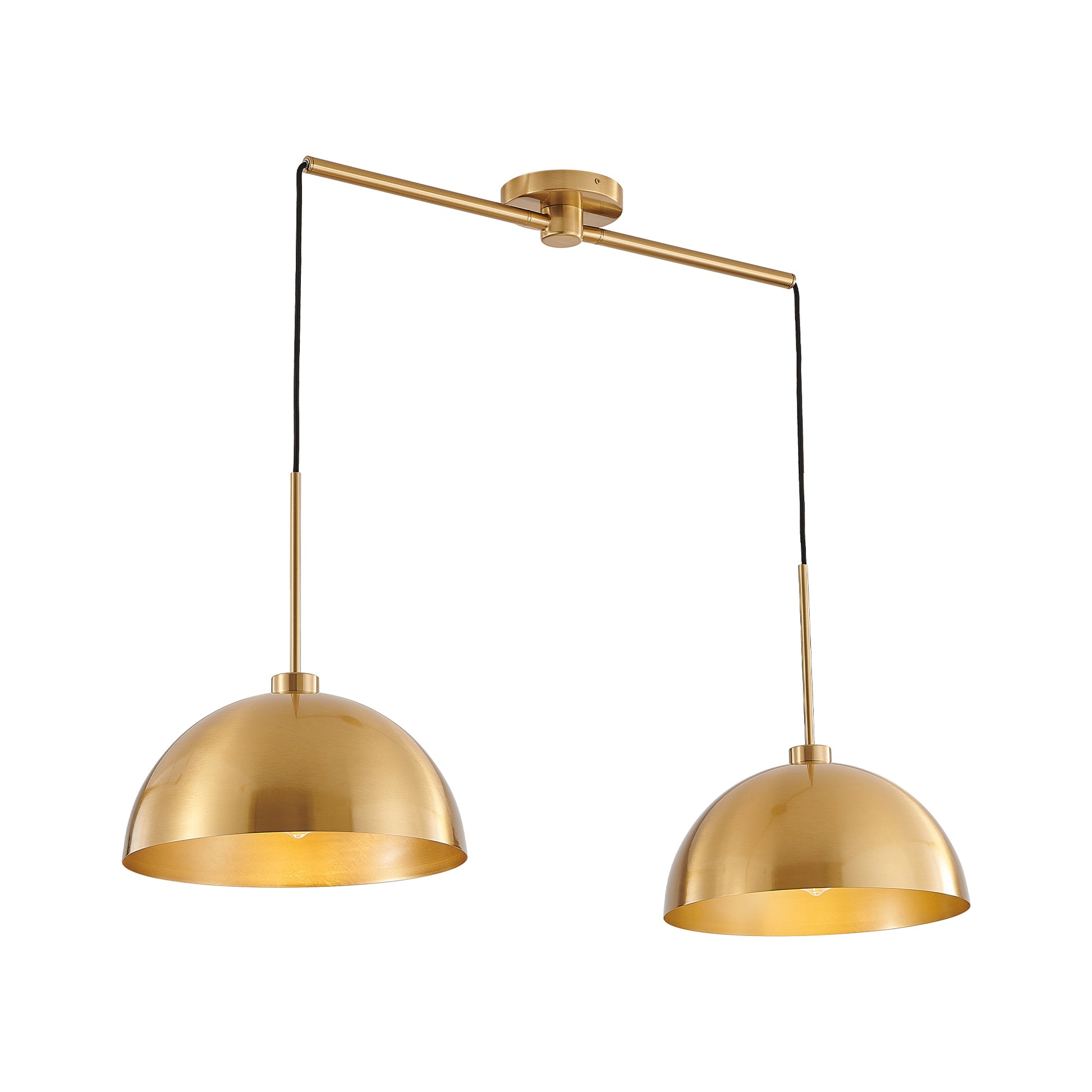 Stylish Modern Brass Pendant Lighting for Chic Kitchen USA