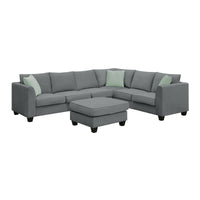 Stylish Modern Living Room Set with Sectional Sofa USA