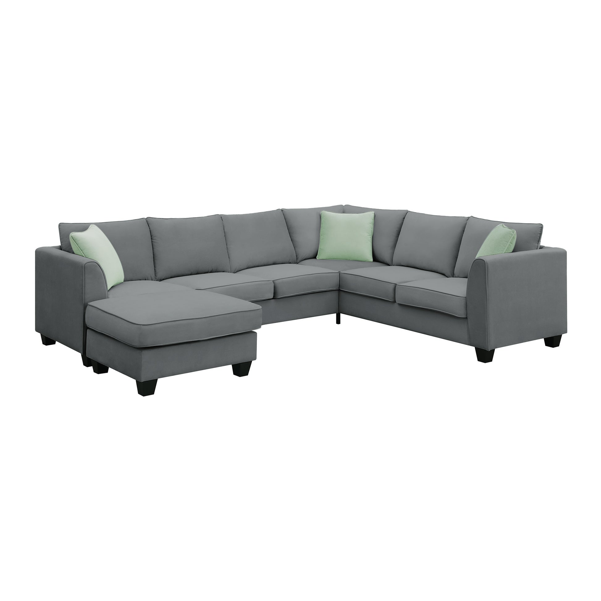 Stylish Modern Living Room Set with Sectional Sofa USA