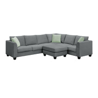 Stylish Modern Living Room Set with Sectional Sofa USA