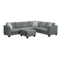 Stylish Modern Living Room Set with Sectional Sofa USA