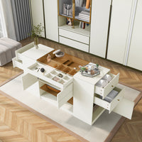 Stylish Modular Coffee Table Set with Interchangeable Cubes USA